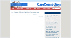 Desktop Screenshot of careconnection.vhca.org